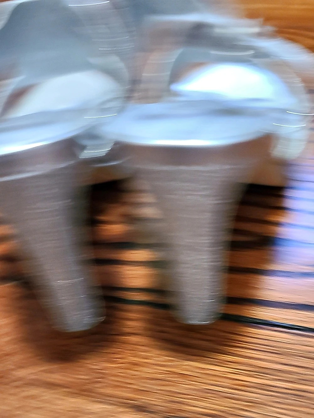 NWT Silver Rhinestone Heels - Picture 5 of 7